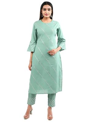 solid gota work suit set - 17462673 - Standard Image - 2