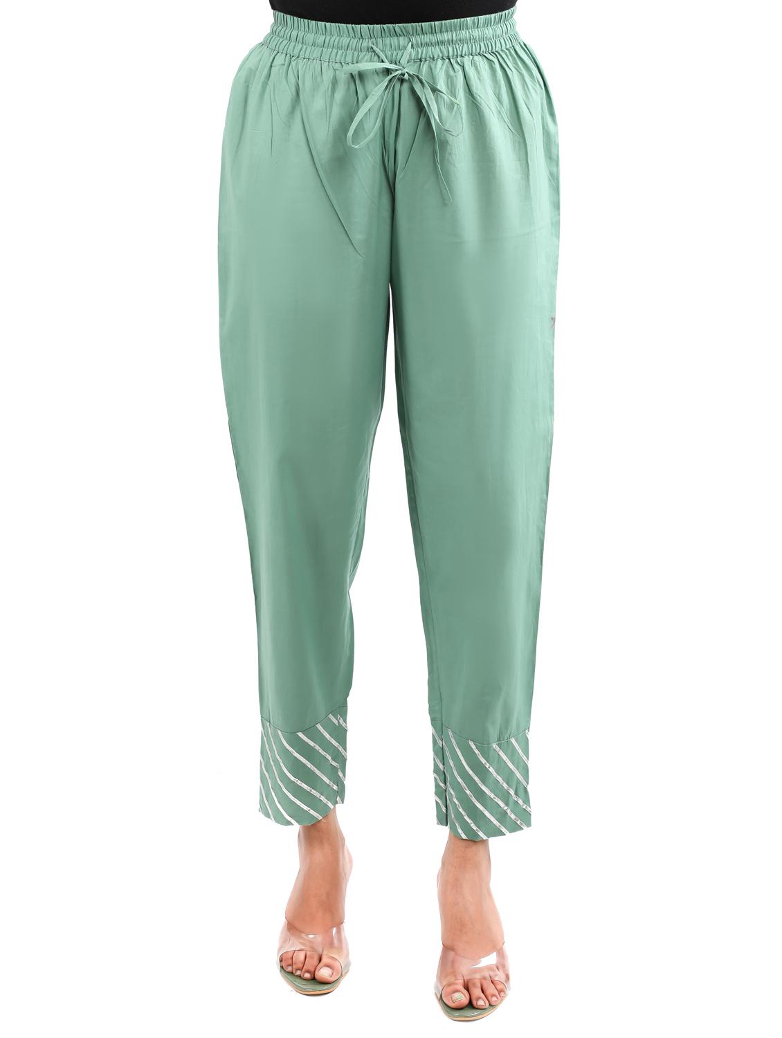 solid gota work suit set - 17462673 - Zoom Image - 5