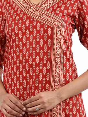 printed kurta pant set - 17462678 - Standard Image - 5