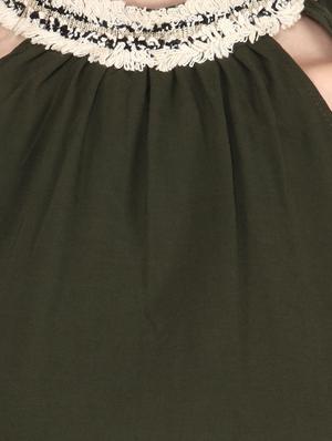 lace detail long sleeved top - 17462708 - Standard Image - 4