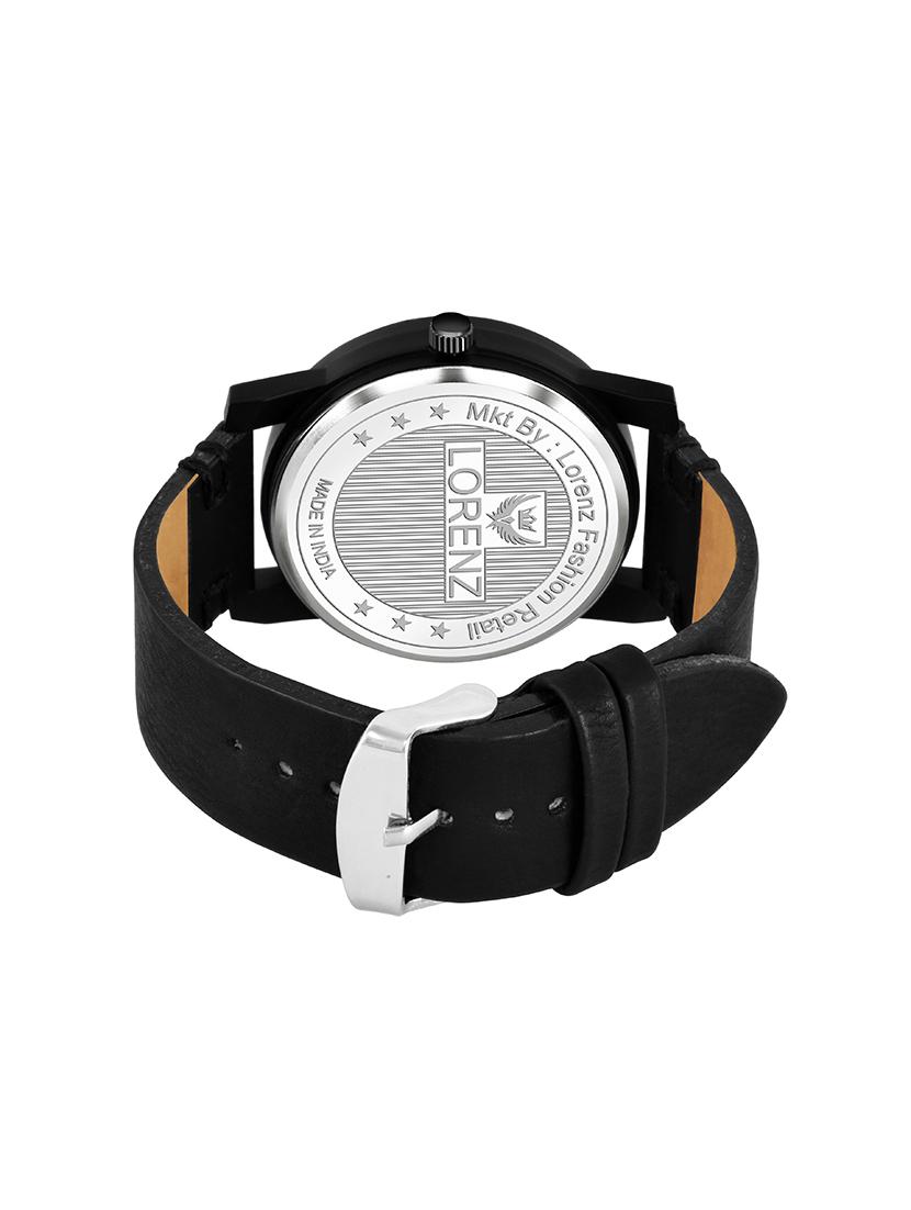 lorenz casual black dial analog watch for men | watch for boys- mk-3072k - 17462761 - Zoom Image - 2