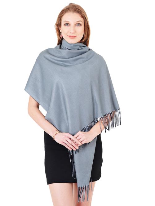 multi colored wool stole - 17462811 - Standard Image - 1