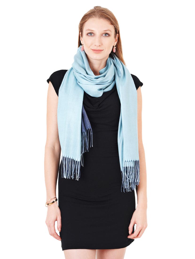 multi colored wool stole - 17462816 - Zoom Image - 2