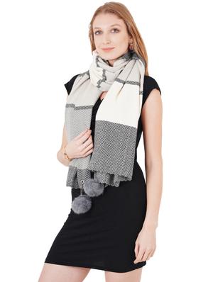 multi colored acrylic stole - 17462830 - Standard Image - 2