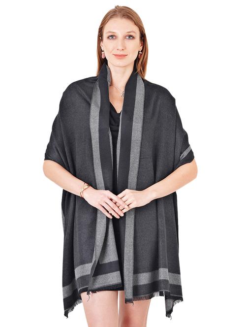 multi colored wool stole - 17462836 - Standard Image - 1