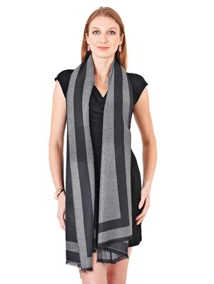 multi colored wool stole - 17462836 - Standard Image - 2