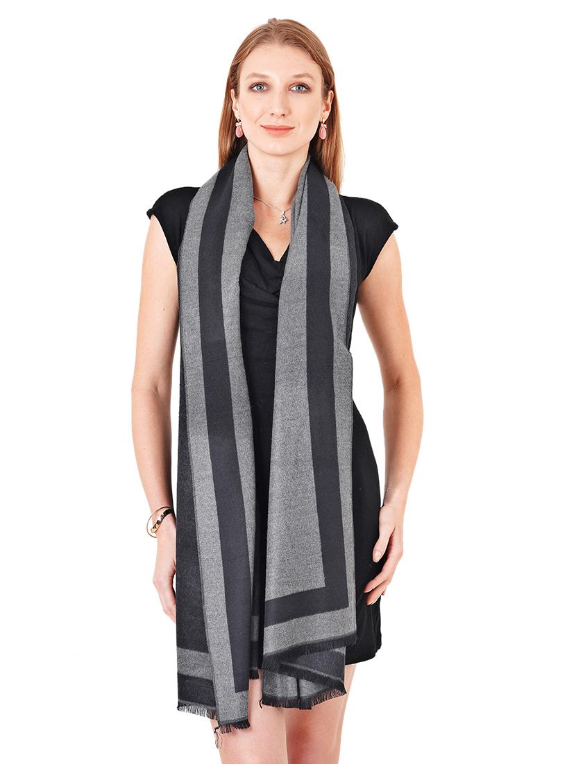 multi colored wool stole - 17462836 - Zoom Image - 2