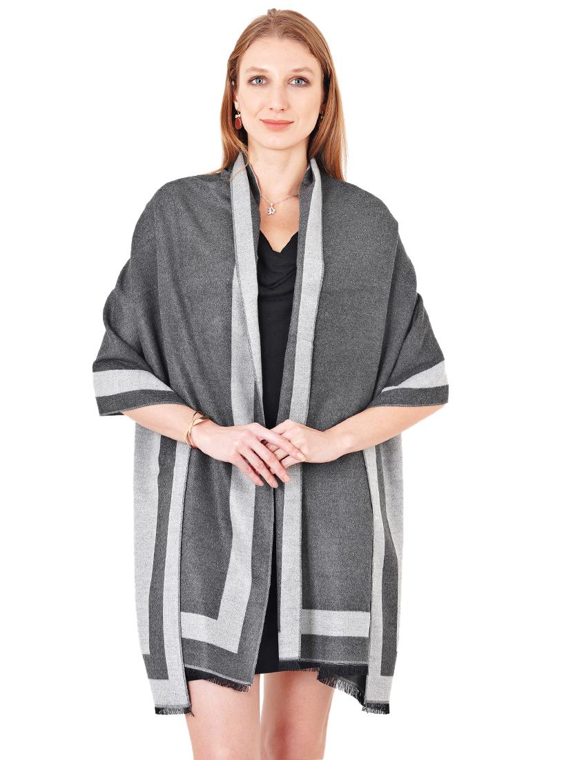 multi colored wool stole - 17462839 - Zoom Image - 1