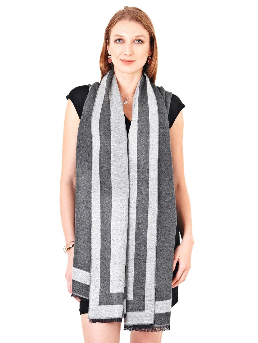 multi colored wool stole - 17462839 - Zoom Image - 2