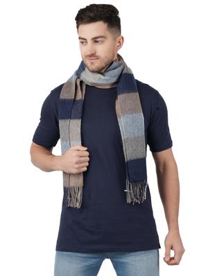 multi colored checkered wool muffler - 17462844 - Standard Image - 2