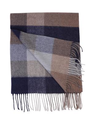 multi colored checkered wool muffler - 17462844 - Standard Image - 4