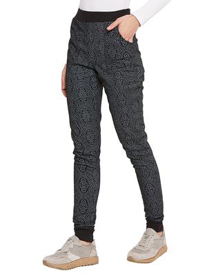 high rise printed joggers - 17462925 - Standard Image - 2