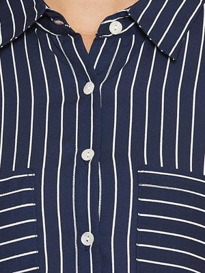 striped regular shirt - 17462935 - Standard Image - 5
