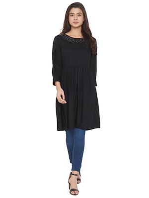 embellished a-line tunic - 17462940 - Standard Image - 4
