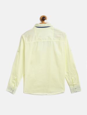 yellow cotton shirt - 17463409 - Standard Image - 3