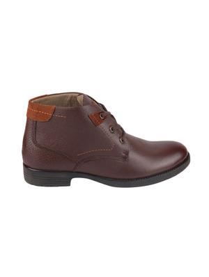 brown leather lace up boots - 17463554 - Standard Image - 2