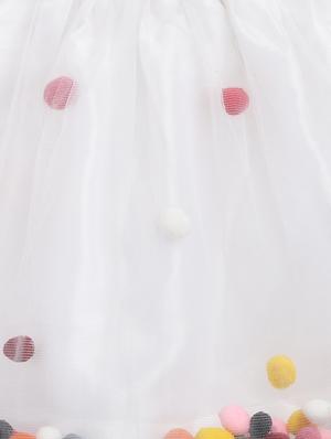 white net regular skirt - 17463580 - Standard Image - 3