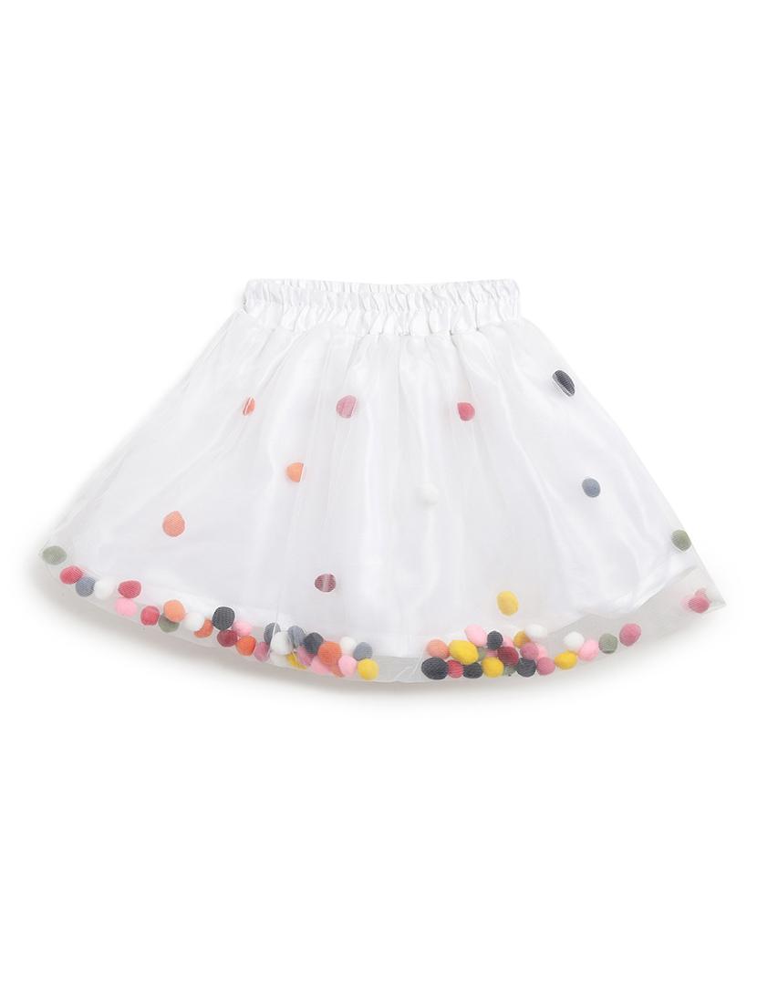 white net regular skirt - 17463580 - Zoom Image - 1
