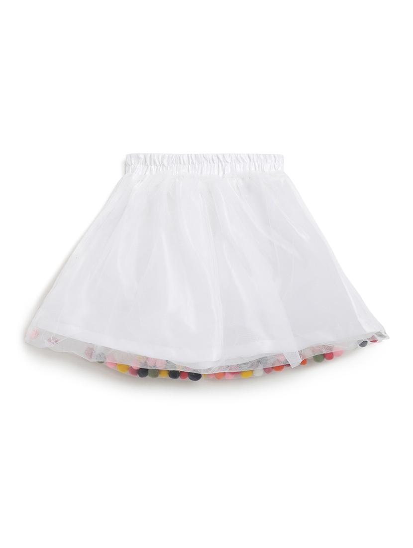 white net regular skirt - 17463580 - Zoom Image - 2