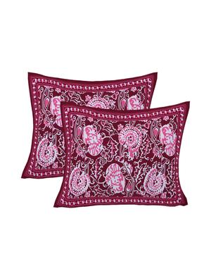 cotton premium king size bedsheet with two zip pillow covers - 17464225 - Standard Image - 2