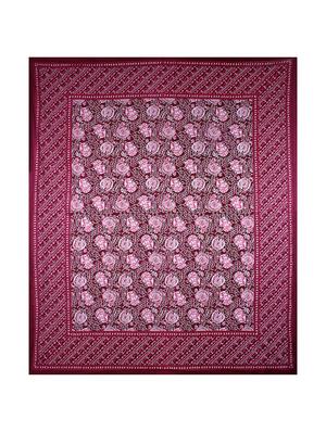 cotton premium king size bedsheet with two zip pillow covers - 17464225 - Standard Image - 4