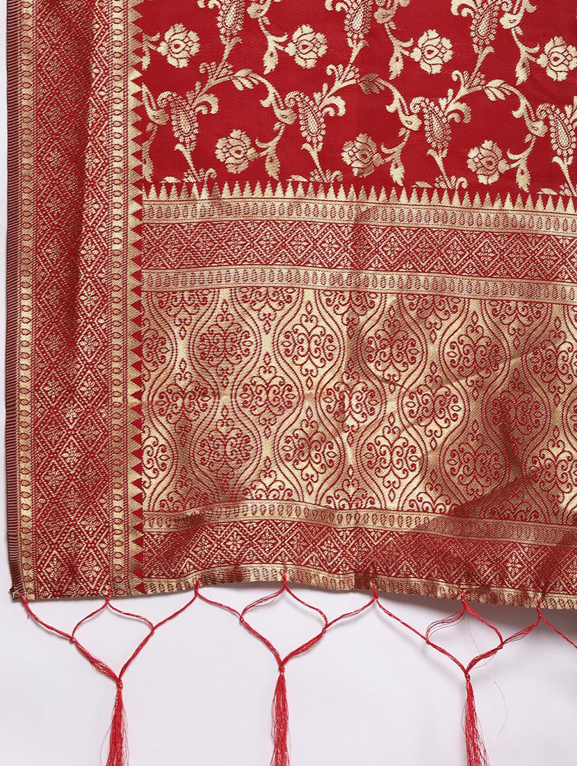 self design a-line lehenga - 17464319 - Zoom Image - 4