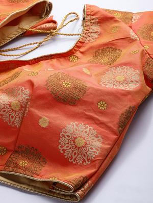 self design a-line lehenga - 17464341 - Standard Image - 4
