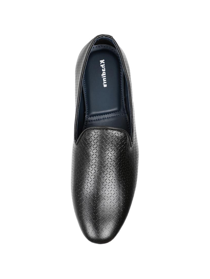black patent leather slip on shoes - 17464386 - Zoom Image - 4