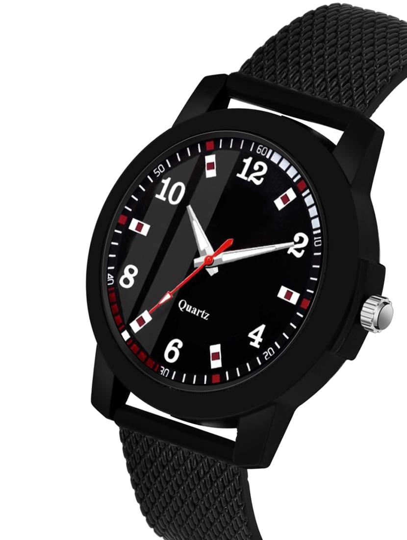 sp-16 black analogue display with exclusive design analog watch - for men - 17464519 - Zoom Image - 2