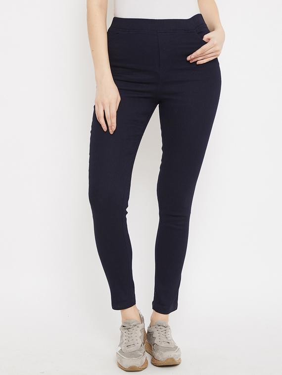 high rise slim fit jeggings - 17464566 - Zoom Image - 1