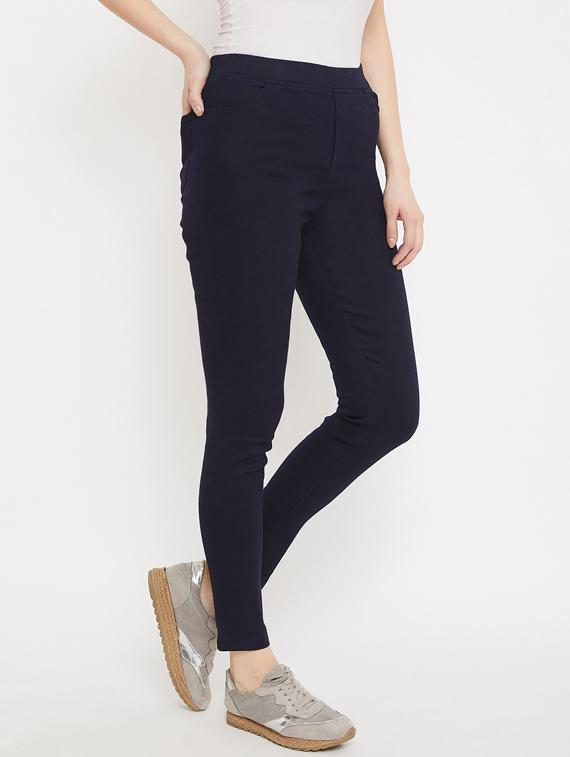 high rise slim fit jeggings - 17464566 - Zoom Image - 2