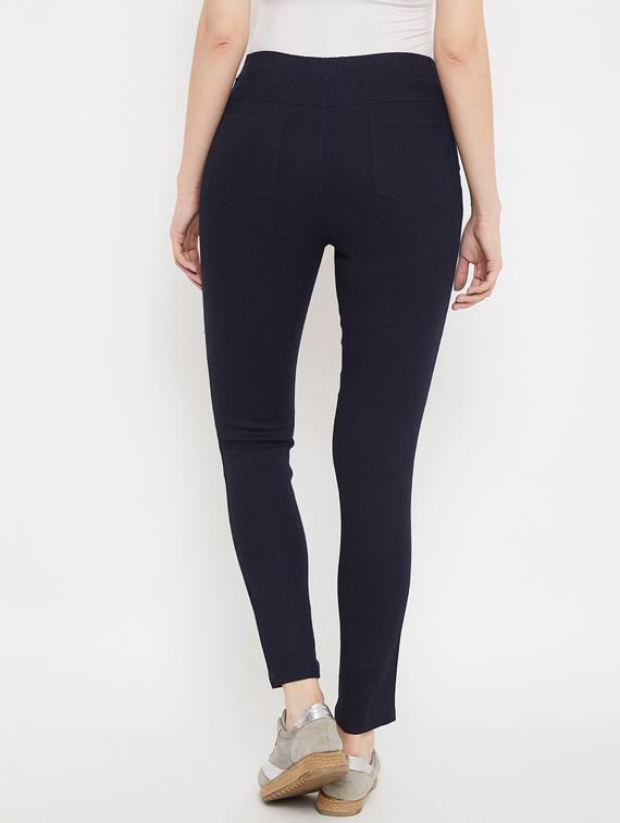 high rise slim fit jeggings - 17464566 - Zoom Image - 3
