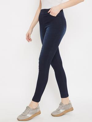 high rise stone washed jeggings - 17464567 - Standard Image - 2