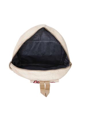 multi colored jute laptop bag - 17464988 - Standard Image - 3