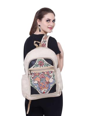 multi colored jute laptop bag - 17464988 - Standard Image - 7