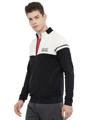 white color block sweatshirt - 17465017 - Standard Image - 2