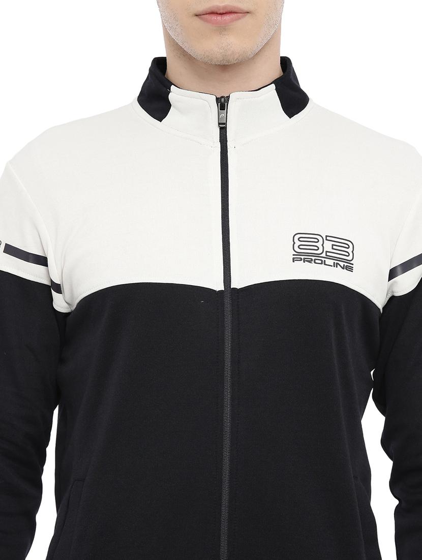white color block sweatshirt - 17465017 - Zoom Image - 5