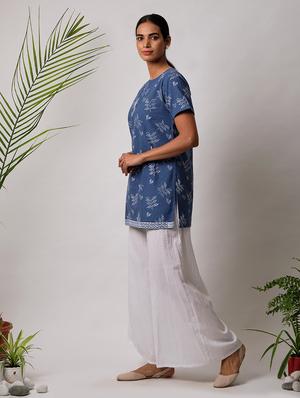 printed straight kurta - 17465083 - Standard Image - 2
