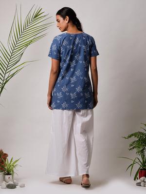 printed straight kurta - 17465083 - Standard Image - 3