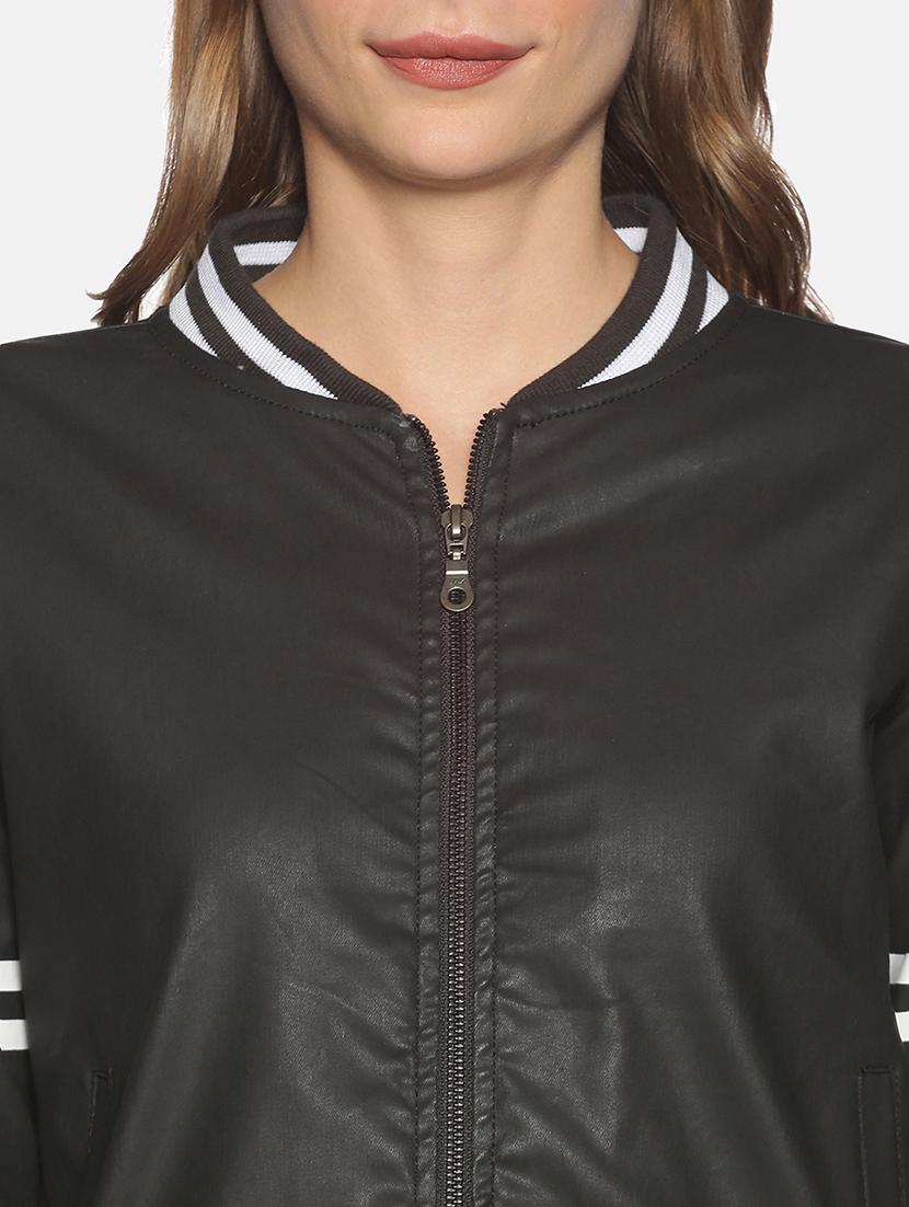 varsity striped bomber jacket - 17465196 - Zoom Image - 5