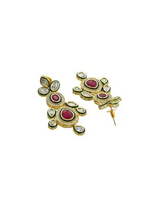 gold brass necklaces and earring - 17465889 - Standard Image - 6