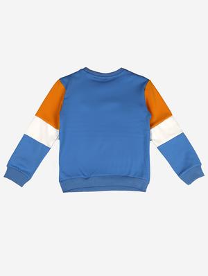 blue cotton fleece sweatshirt - 17466082 - Standard Image - 2