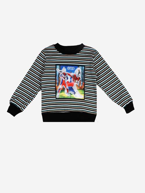 green cotton fleece sweatshirt - 17466093 - Standard Image - 1