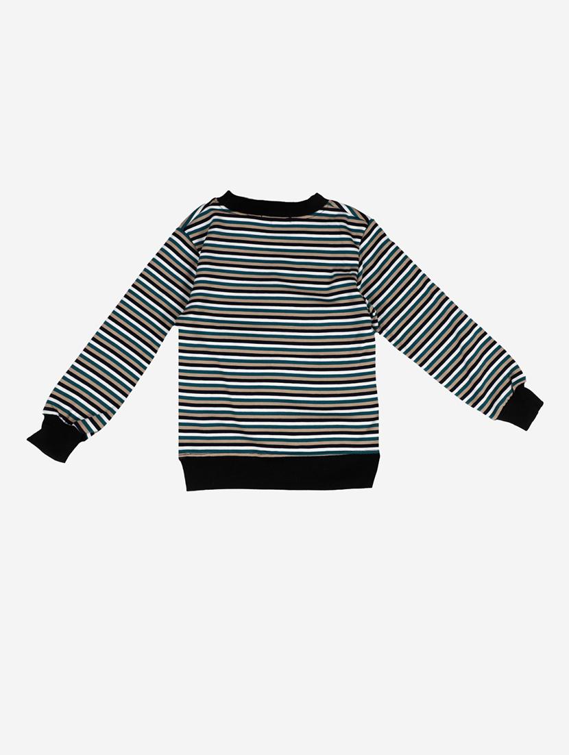green cotton fleece sweatshirt - 17466093 - Zoom Image - 2