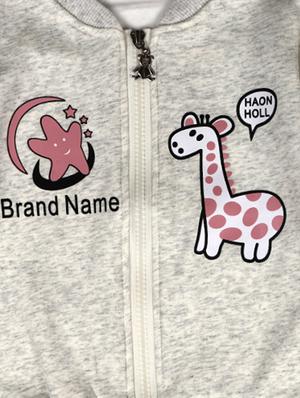 white cotton fleece sweatshirt - 17466107 - Standard Image - 3