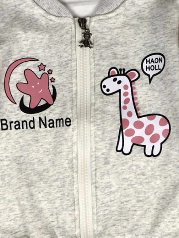 white cotton fleece sweatshirt - 17466107 - Zoom Image - 3