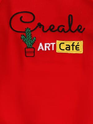 red cotton fleece sweatshirt - 17466113 - Standard Image - 3