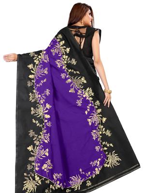 self design banarasi saree with blouse - 17466501 - Standard Image - 2
