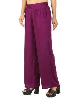 set of 2 solid palazzo - 17466803 - Standard Image - 3