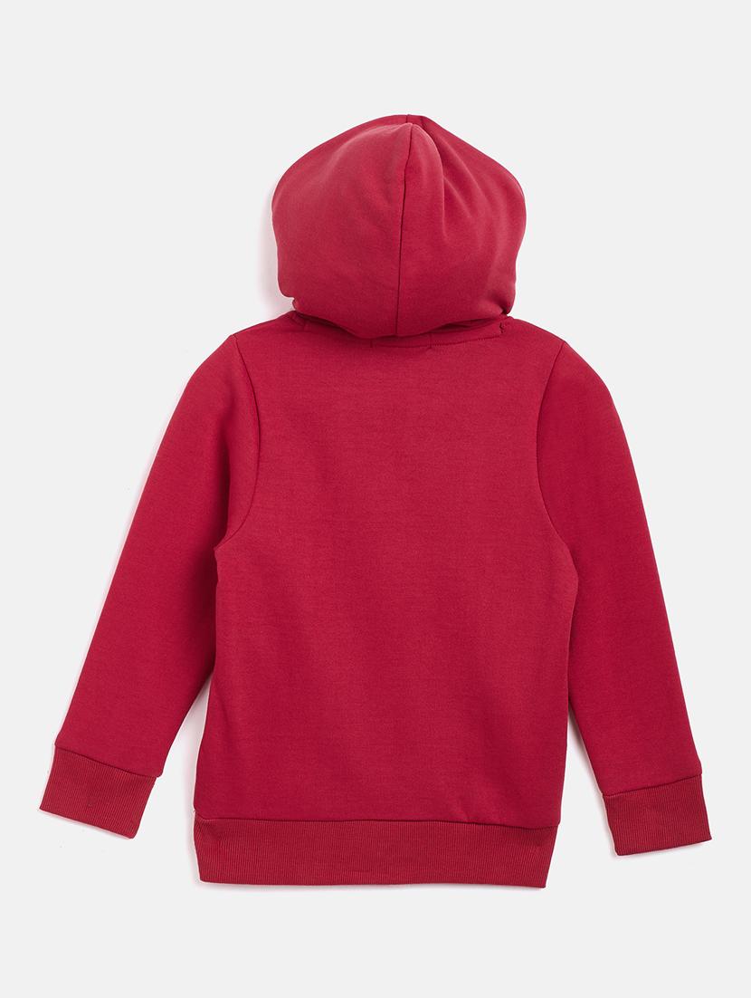 red fleece sweatshirt - 17466846 - Zoom Image - 2